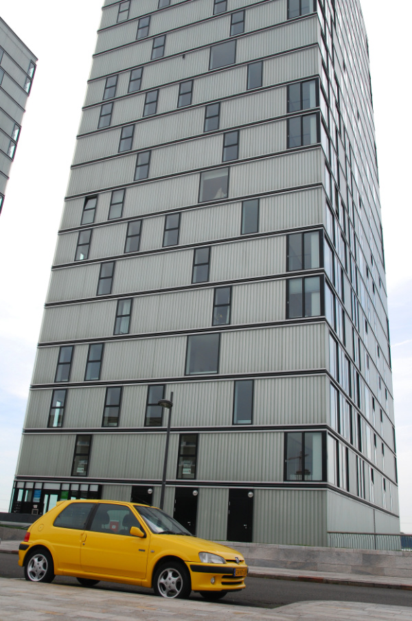 Side by Side, two apartment buildings in Almere
