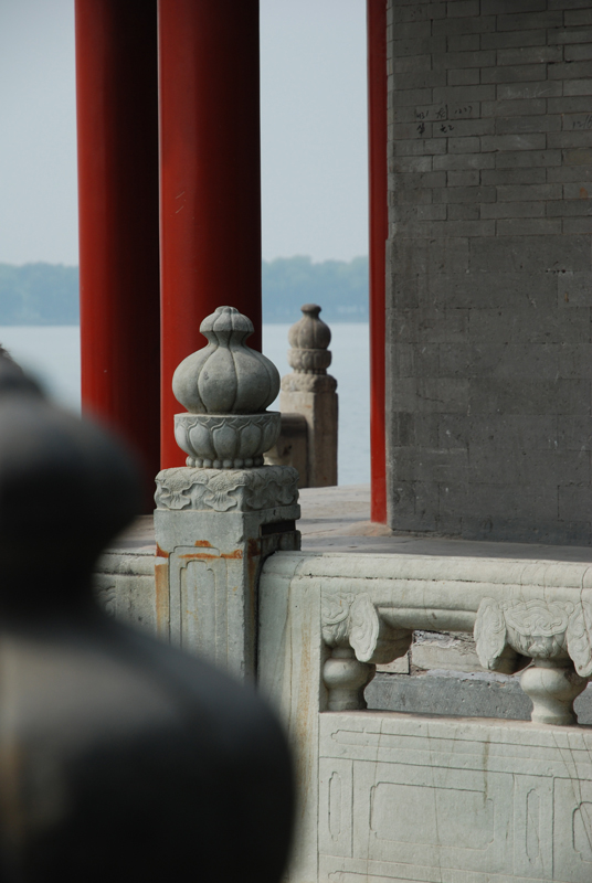 At the lake of Summer Palace, Beijing