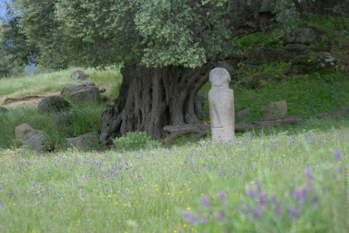 Archeological site Filitosa on Corse