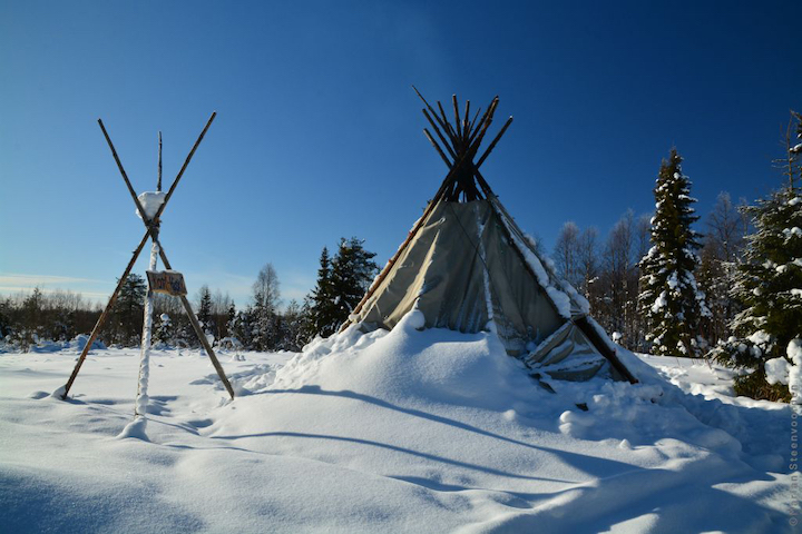winter in Finnish Lapland, Lapin Maakunta