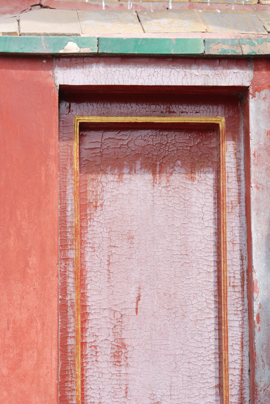 weathered old door