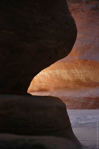Gorge Siq in Ancient Petra